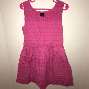 GAP Dresses - Pink Lace Dress with Sweater GAP Dresses - Pink Lace Dress with Sweater